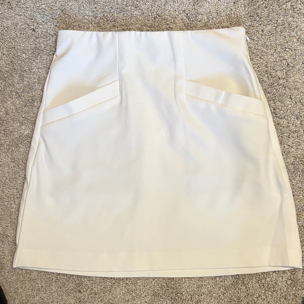 Express White Pencil Skirt